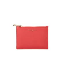 Small Essential Pouch in Smooth Dahlia