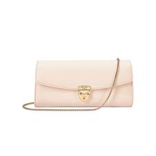 Mini Eaton Clutch in Deep Shine Nude Patent