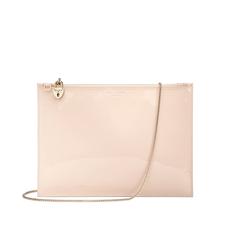 Soho Clutch in Deep Shine Nude Patent