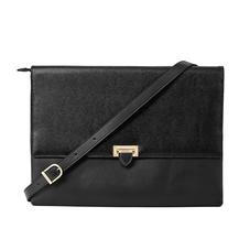 City Document Case in Black Saffiano