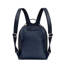 Large Mount Street Backpack in Navy Saffiano