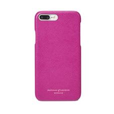 iPhone 7 Plus Leather Cover in Orchid Saffiano