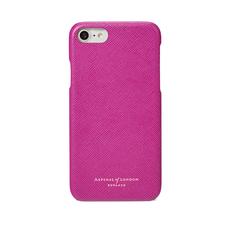 iPhone 7/8 Leather Cover in Orchid Saffiano