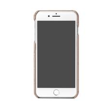 iPhone 7/8 Leather Cover in Deep Shine Soft Taupe Croc