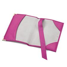 Passport Cover in Orchid Saffiano