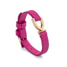Stirrup Bracelet in Smooth Orchid