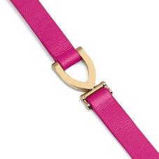 Stirrup Bracelet in Smooth Orchid