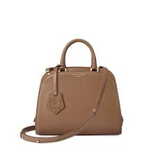 Mini Hepburn Bag in Smooth Camel & Camel Lizard