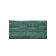 Lottie Purse in Deep Shine Sage Small Croc