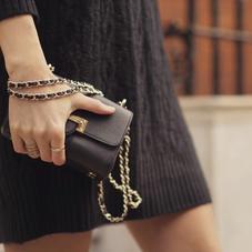 Micro Lottie Bag in Iridescent Lizard