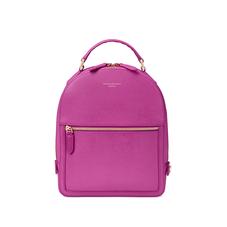Small Mount Street Backpack in Orchid Saffiano