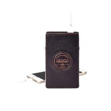 Aerodrome Tech Charger Pack & Case in Dark Brown Pebble