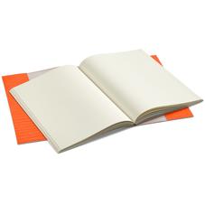 A4 Refillable Leather Journal in Deep Shine Amber Small Croc