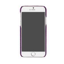iPhone 7 Plus Leather Cover in Deep Shine Amethyst Small Croc