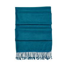 Essential Silk & Cashmere Pashmina in Topaz