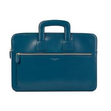 Connaught Document Case in Smooth Topaz