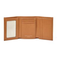 Trifold Wallet in Smooth Tan