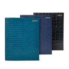 A4 Week to View Leather Diaries