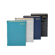 A6 Day to Page Leather Diaries