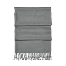 Essential Silk & Cashmere Pashmina in Grey
