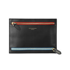 Multi Currency Wallet in Smooth Black