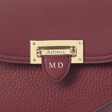 Portobello Bag in Bordeaux Pebble