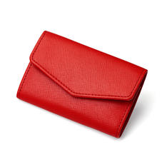 Ladies Manicure Set in Scarlet Saffiano