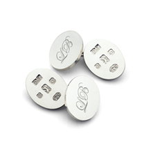 Classic Sterling Silver Cufflinks