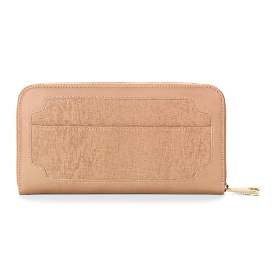 Marylebone Purse in Deer Saffiano & Smooth Deer from Aspinal of London
