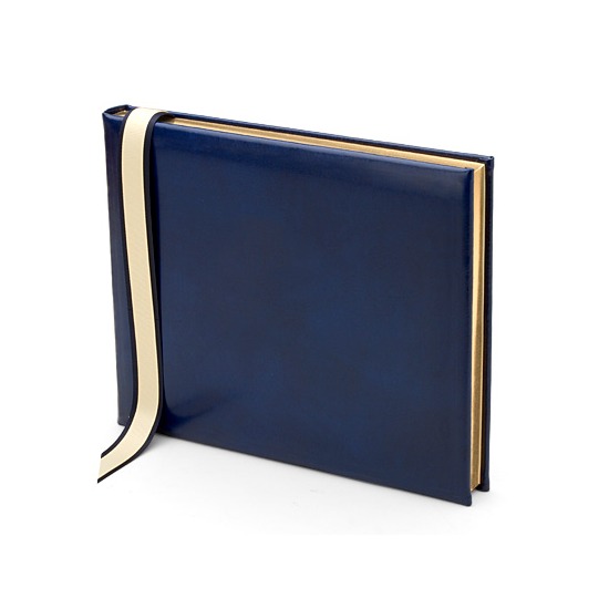 Ships Guest Book in Sapphire from Aspinal of London