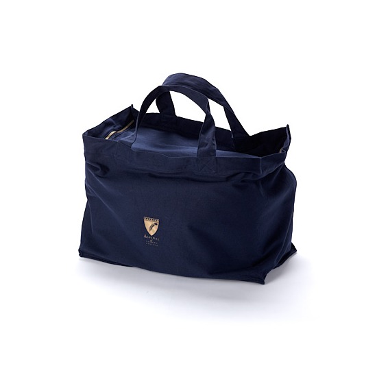 Boston Bag in Tan Pebble Calf from Aspinal of London