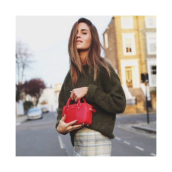 Mini Sofia Bag in Black Nubuck from Aspinal of London