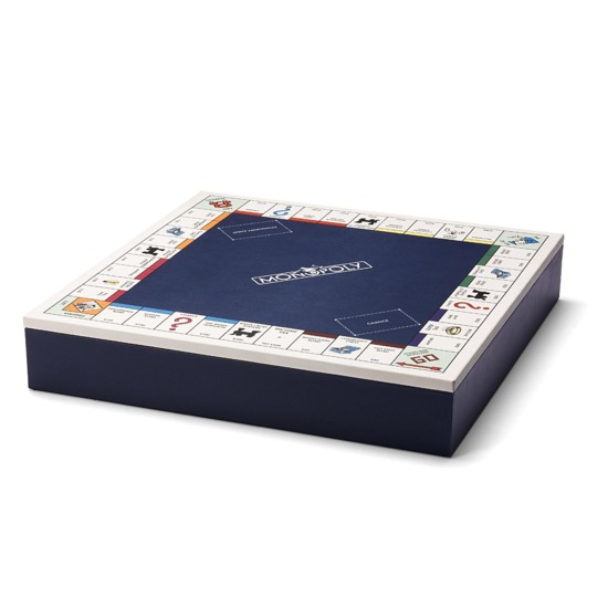 Monopoly Set in Navy & Cream from Aspinal of London