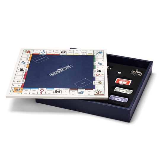 Monopoly Set in Navy & Cream from Aspinal of London