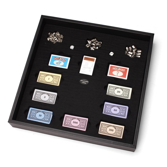 Monopoly Set in Navy & Cream from Aspinal of London