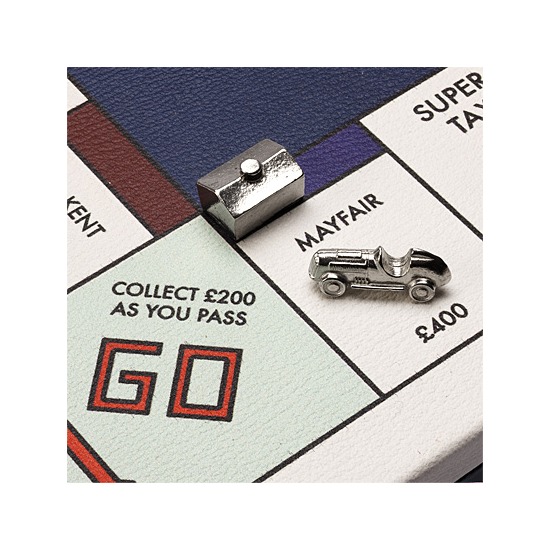Monopoly Set in Navy & Cream from Aspinal of London