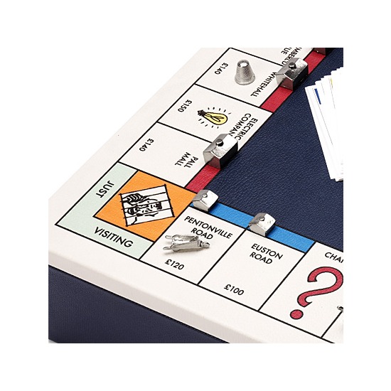 Monopoly Set in Navy & Cream from Aspinal of London