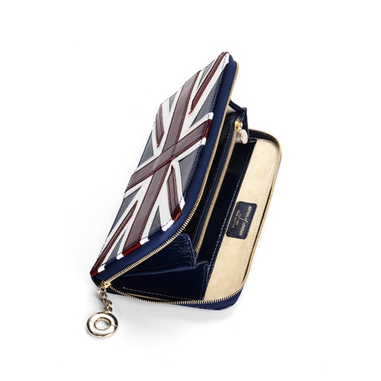 Brit Clutch Zip Wallet from Aspinal of London