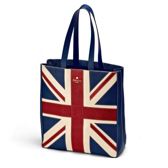 Brit Essential Tote from Aspinal of London