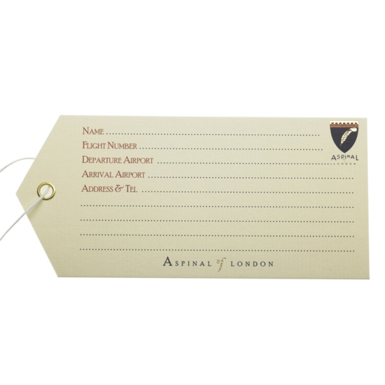Destination Tags (Pack of 10) from Aspinal of London