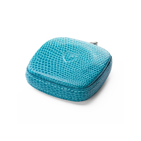 Tape Measure in Turquoise Lizard from Aspinal of London