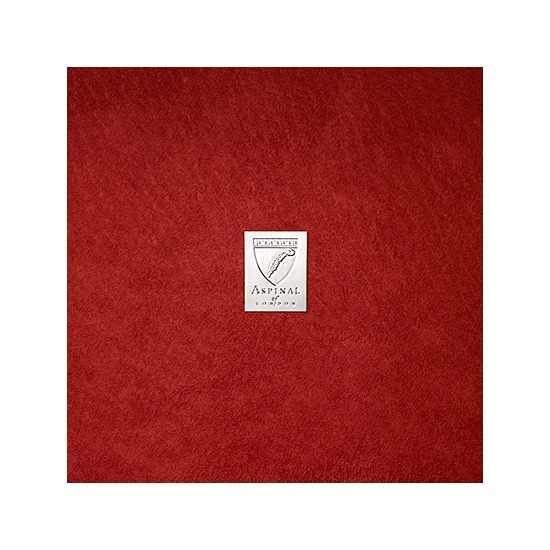 Savoy Jewellery Box in Jet Black Lizard & Red Suede from Aspinal of London