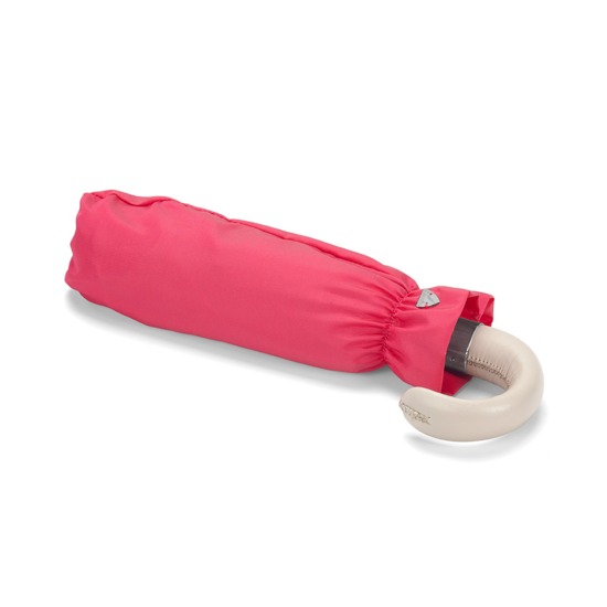 Ladies Compact Umbrella in Neon Pink from Aspinal of London