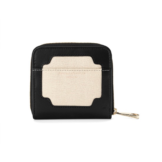 Marylebone Mini Purse in Monochrome Mix from Aspinal of London