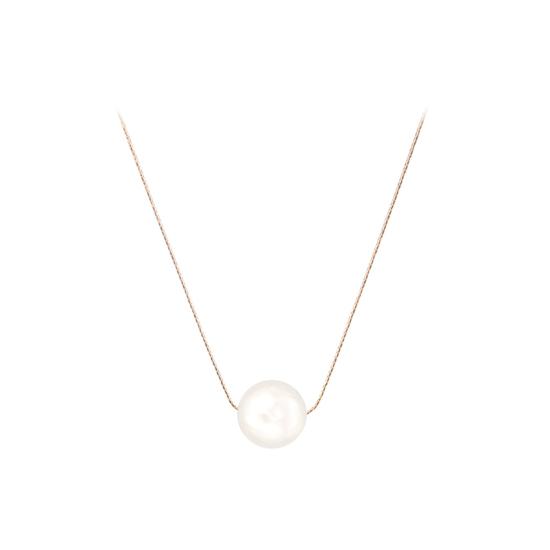 16mm Single White Sea Shell Pearl Necklace from Aspinal of London