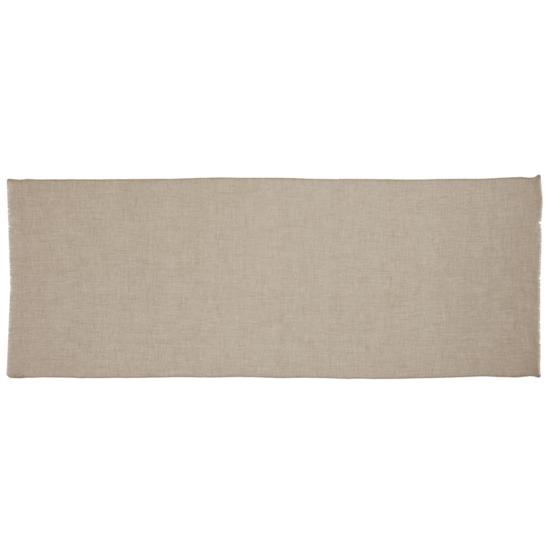 Lightweight Cashmere Scarf in Tawny Brown from Aspinal of London