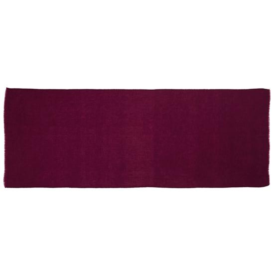 Lightweight Cashmere Scarf in Bordeaux from Aspinal of London