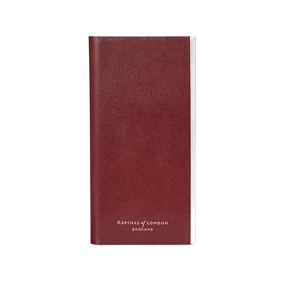 iPhone 6 Leather Book Case in Smooth Cognac & Espresso Suede from Aspinal of London