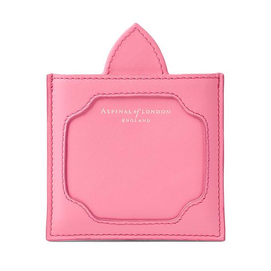 Marylebone Compact Mirror in Smooth Blossom from Aspinal of London