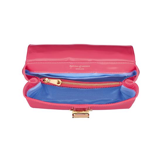 Small Lottie Bag in Camelia Polish from Aspinal of London